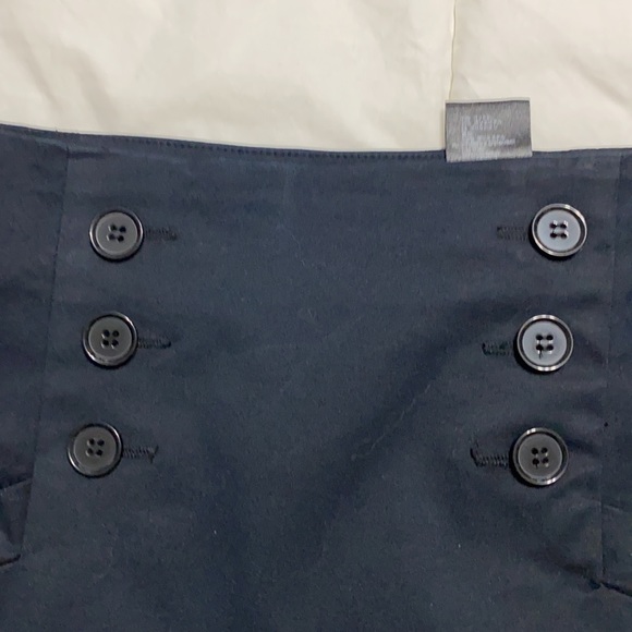 Navy cotton skirt - Picture 3 of 8